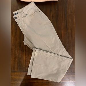 Ladies Riders khaki midrise bootcut